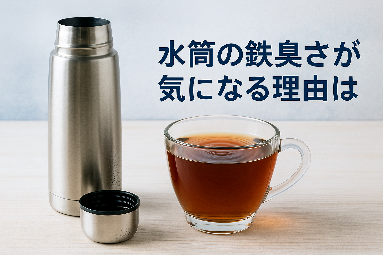 水筒の鉄臭さが気になる理由は